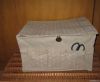 natural cotton fabric storage container/sundry box/laundry basket