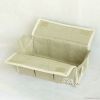 Collapsible Natural cotton napkin box/tissue box/tabel set/office set