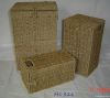 flower basketry/paper basketry crafts/rattan storage basketry