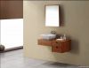 Wooden bathroom vanity