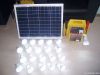 Solar Generator With LED Light Bulb