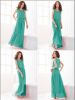 2012 New Women Bohenmia Pleated Wave Lace Strap Princess Chiffon Maxi