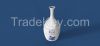 Touch Ultrasonic Aroma Diffuser - Blue and White Vase