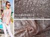 3mm sequins mesh embroidery fabric for handbag/garment