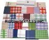 Madras Check Yarn Dyed Kitchen Towel and Dish Cloth