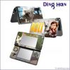 PVC waterproof Skin sticker for branded 3DS console