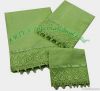 Velour towel set with ...