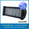 9" 36W LED light bar with CE for offroad vehiclele