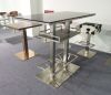 Brushed Stainless Steel Bar Stool bar table
