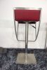 brushed steel bar stool bar chair