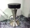 brushed steel bar stool bar chair