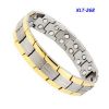 New fashion Magnetic crystal titanium/stainless steel bracelet
