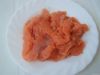 Frozen salmon scrap meat