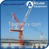 Supply QTD125 10t Self-erecting Luffing Jib Tower Crane