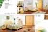 Pine furniture bedroom set bed/wardrobe/cabinet/chair solid wood OEM