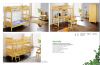 Pine kids children furniture bedroom bunk bed solid wood OEM factory