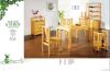 Pine furniture dining room sets table/chair solid wood OEM