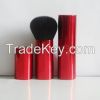 Telescopic cosmetic brush for makeup