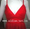 Lady newest red elegant sexy  dresses