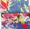 Viscose fabric Summer floral printed 2015 new for skirt or dress 55" wide