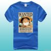 2011 Best-selling Cartoon Printed Ace's clothes O-neck t shirt with 10