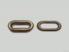 OEKO metal brass clothing eyelet fastener