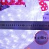 Factory Popular excellent quality led 3d light white christmas reindeer lights with good price