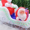 Beautiful Christmas santa claus head light 2017 new listing