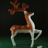 Good quality large santa sleigh christmas reindeer Led 3D lights
