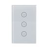 US Standard Wall Switch Glass Touch Switch