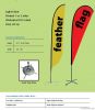 advertising banner flags