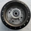 Aluminum alloy motorcycle rear wheel hub