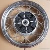 Chrome motorcycle alloy wheel rims