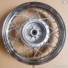 Chrome motorcycle alloy wheel rims