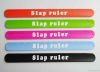 ruler bracelet, snap ruler bracelet, slap band, snap wristband, slap ruler