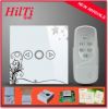 2014 NEW Arrival EU Dimmer Switch with remote Overload Protect Crystal Tempered Glass Panel AC110-240V blue LED indicator