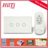 3 gang touch wall switch with wireless remote control, wall light swit