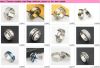 Men' fashion health care titanium rings jewelry