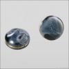 Fashion plastic metal combination button