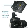 HDV-Z96 on camera Dimmable led video light for DSLR Camera/Camcorder