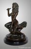 Bronze Woman Singing S...