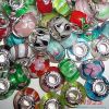 Glass Beads With Sterl...