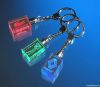 3D laser crystal key chain