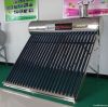 copper coil pre-heat solar water heating system