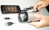 dynamo led flashlight with cell phone charger