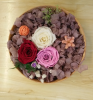 Preserved Flowers Gift  Colorful Rose use to  Valentine's Day and Home Decoration 