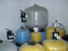 Sand filter for fish farm