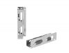Dual 2.5&quot; to 3.5'' Hard Drive Bay Metal HDD/SSD Mounting Bracket Adapter Holder