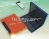 foldable USB solar charger emergency solar camping mobile charger