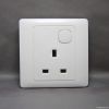 K100 British Wall Socket With Switch